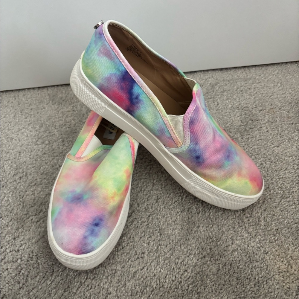 Steve Madden Colorful Tie-Dye Slip-On Sneakers